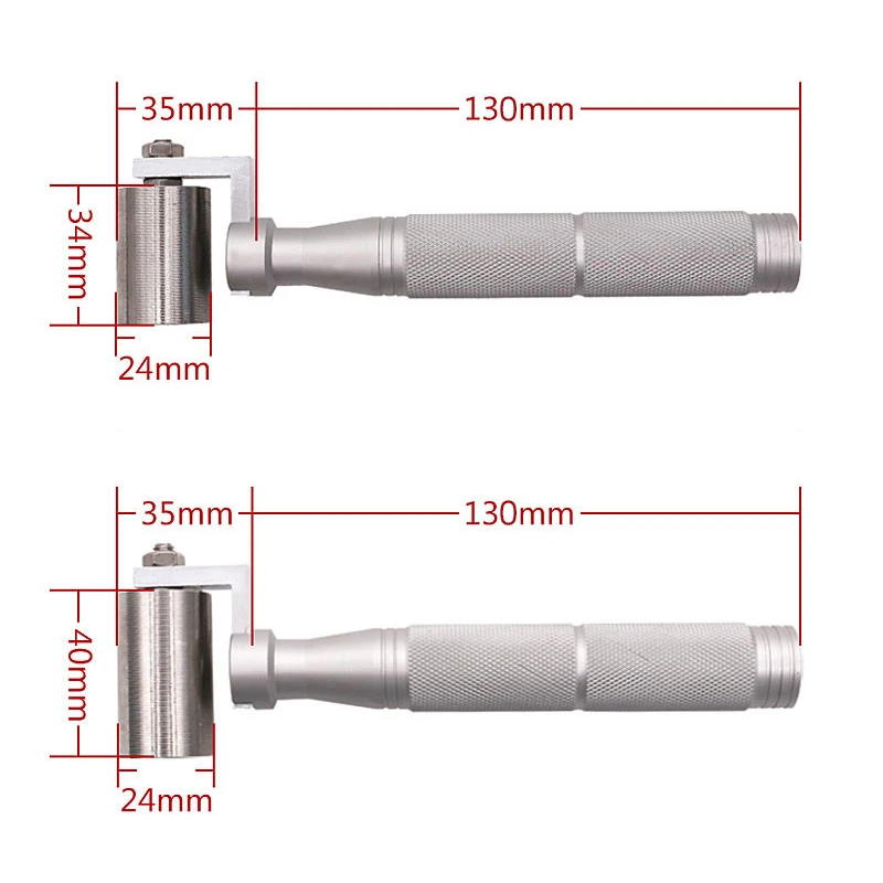 Imagem -03 - Handle Wallpaper Roller Aço Carbono Bidirecional Bearing Seam Flat Paint Tool Aço Inoxidável