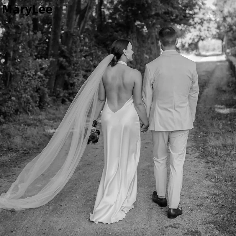 Minimalist Cathedral Wedding Veil with Comb 1 Tier Soft Tulle Bridal Veil Customized Wedding Accessories Voile De Mariage