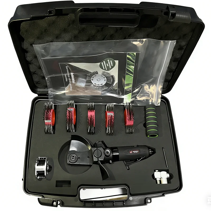 Pneumatic Rotary Surface Tool Set Wire Brush Sanding Tool Set