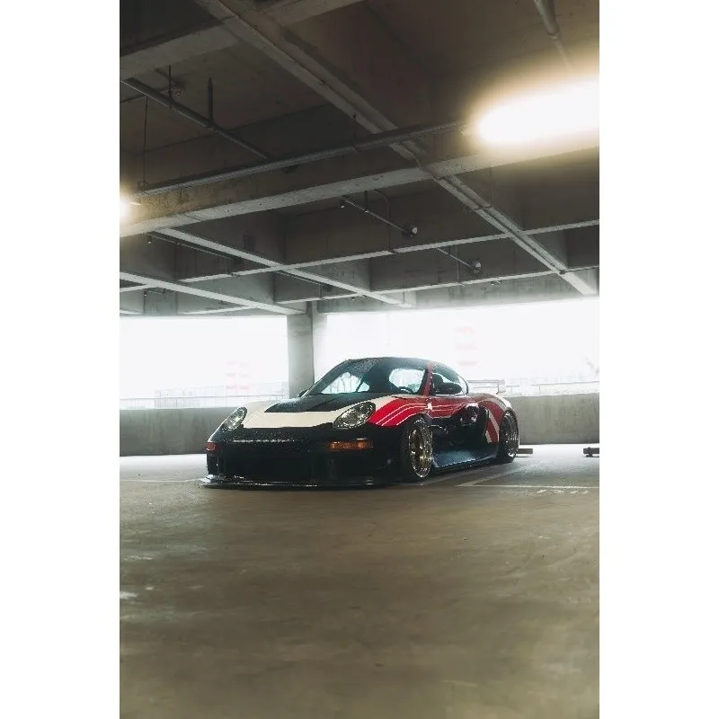 Body Kit Upgrade Track Bumper Side Skirt Spoiler Hood Wheel Arch
