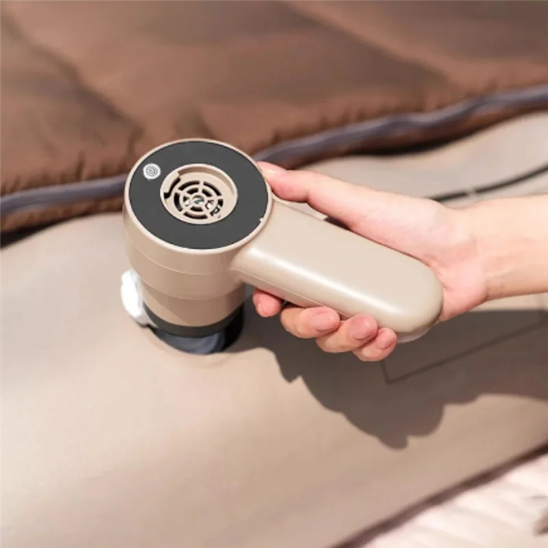 B84B-Electric Air Pump Brushless Motor High Flow Wireless Inflator Air Compressor For Small Air Mattress Kayak Paddle