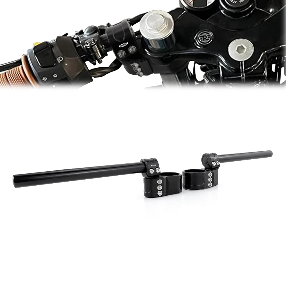 

Fit For Yamaha XSR 900 YZF 750 R YZF 750 SP YZF-R6 YZF-R1 R1 Motorcycle 50mm Adjustable CNC Clip On Ons Fork Handlebars Riser