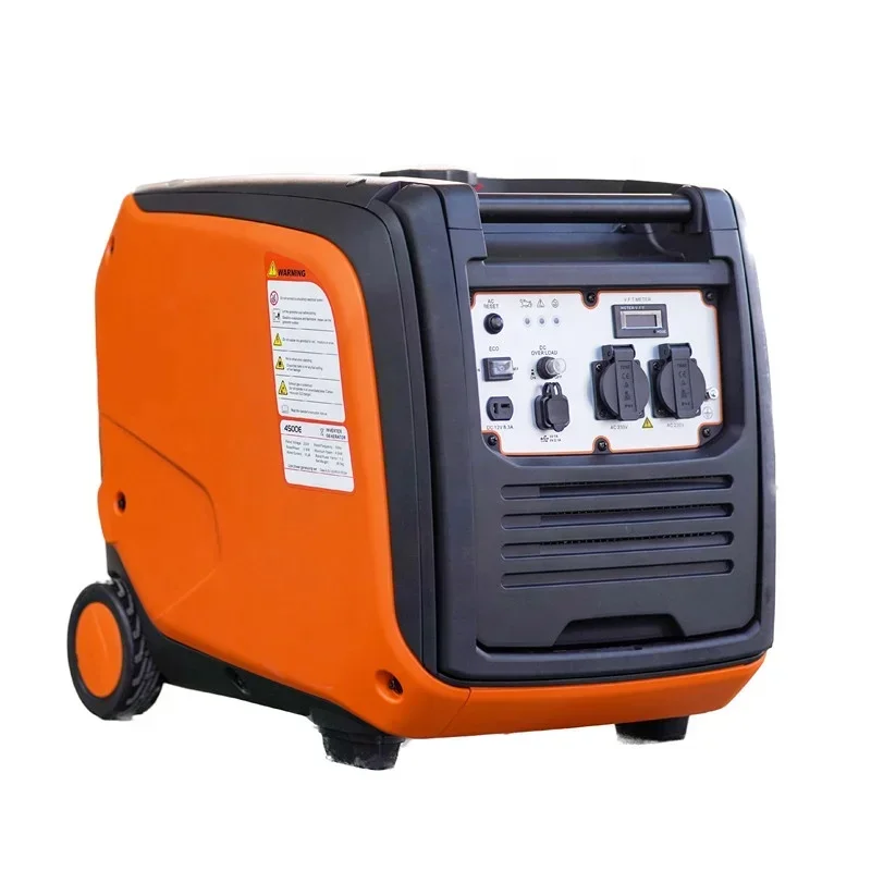 4000w Generator Silent Gasoline  Power Inverter