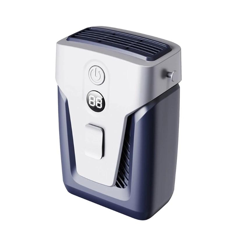 M2EE USB قابلة للشحن 3 سرعة الخصر الكهربائية تكييف الهواء التبريد معلق الرقبة مروحة