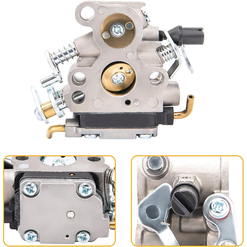 Imagem -04 - Kit Carburador para Husqvarna 240 235 120 120e 236 240e Serra de Corrente C1t-w33 Conjunto de Junta de Carburador de Alta Qualidade Ferramenta de Jardim