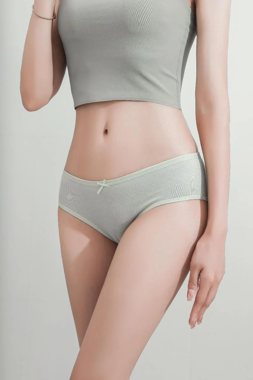 7Pcs 여름 소녀 새로운 여성 대형 속옷 순수 코튼 항균 포장 엉덩이 순수 코튼 가랑이 슬림 피트