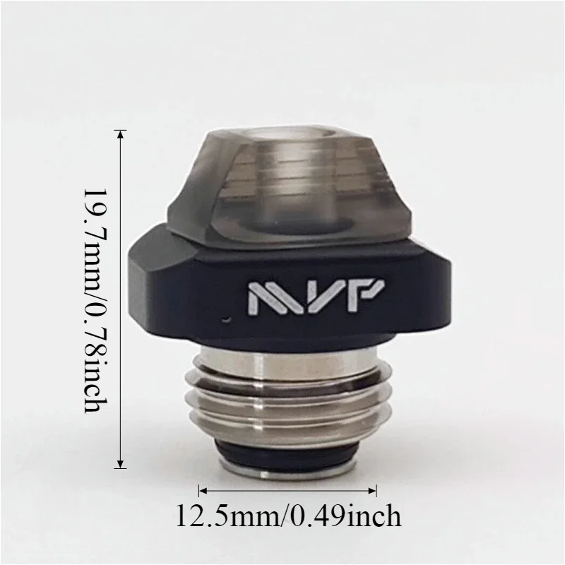 Arrow MPV Style BB Billet Box Drip Nozzle Stainless Steel POM PEI Straw Joint