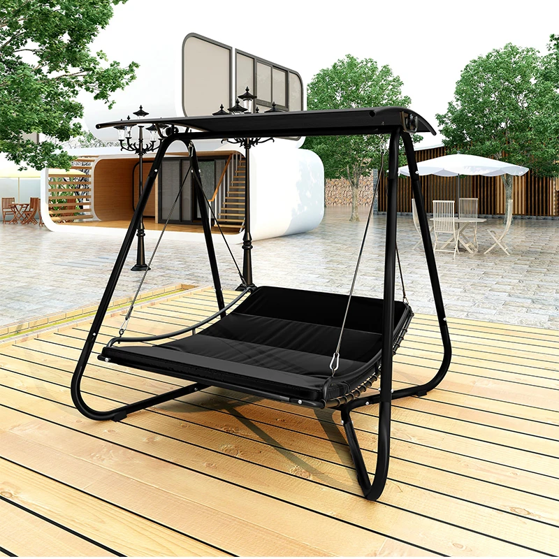 Outdoor Shaker Swing Garden Garden Wrought Iron Hammock