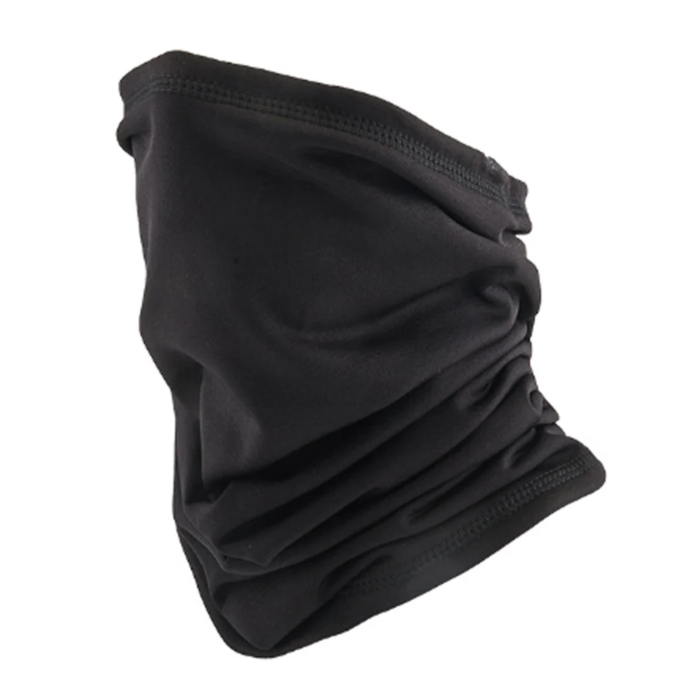 Bufanda de forro polar suave para el cuello, calentador de máscara facial para clima frío, Bandanas de esquí para deportes al aire libre de invierno