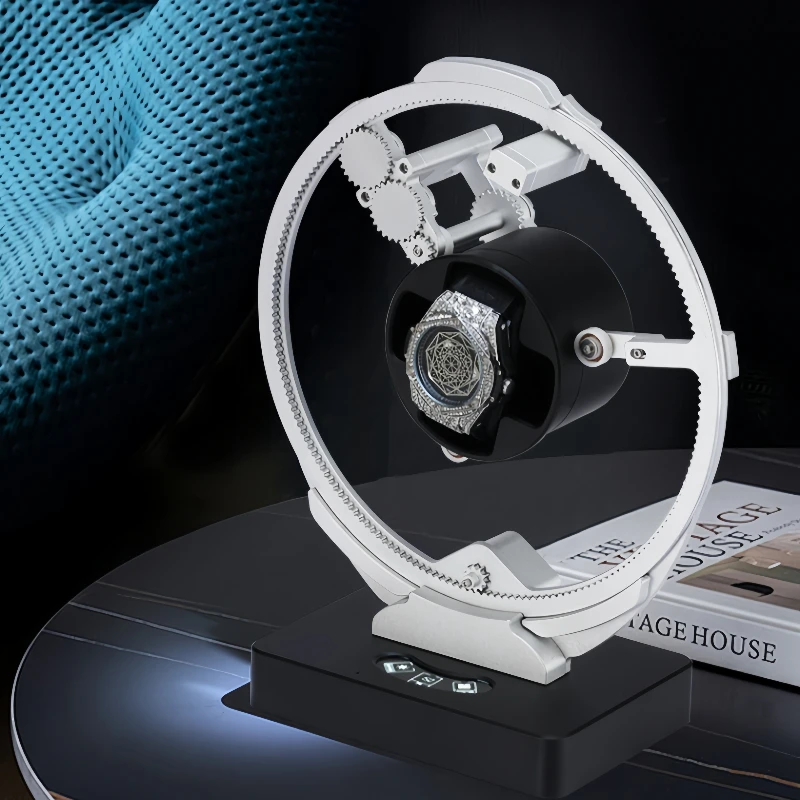 High-end watch shaker fingerprint touch screen control automatic mechanical watch winding dial converter