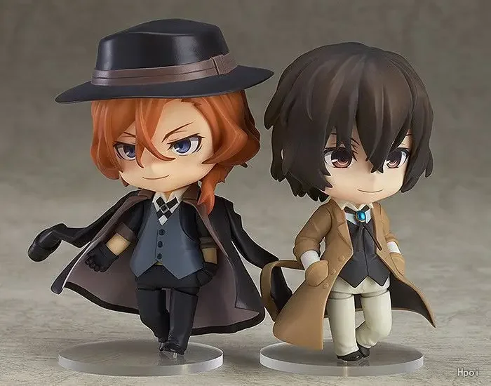 Zhongkaihua Anime Figure BSD Nakahara Chuuya Figura Mini Standing Model Statue BSD Figurine Collezionismo Decorazioni Regali 7CM PVC