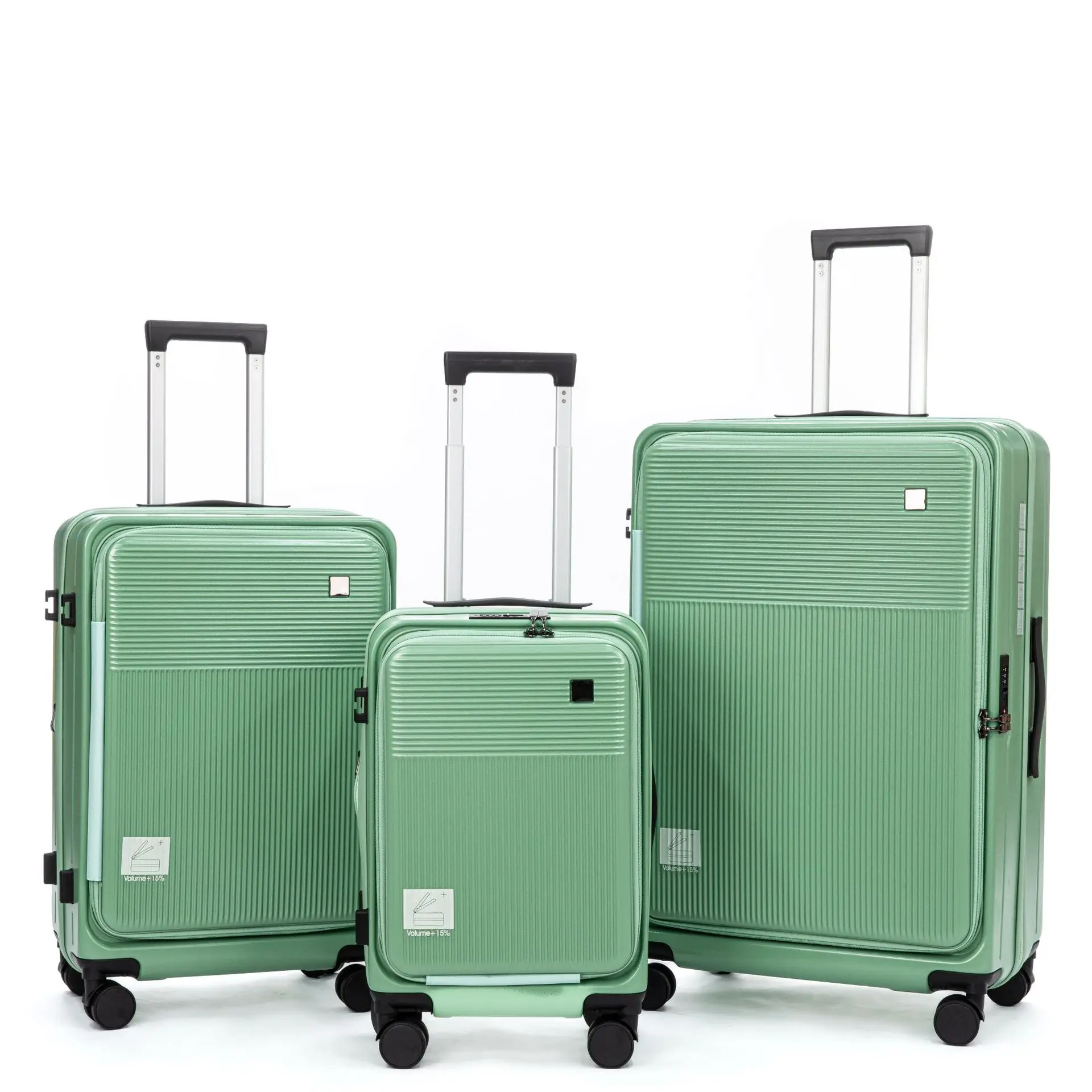 Hot Sale 20 24 28 Inch TSA Locks Spinner Wheels Trolley Hard Case Luggage Sit Kid Travel Bags Suitcase