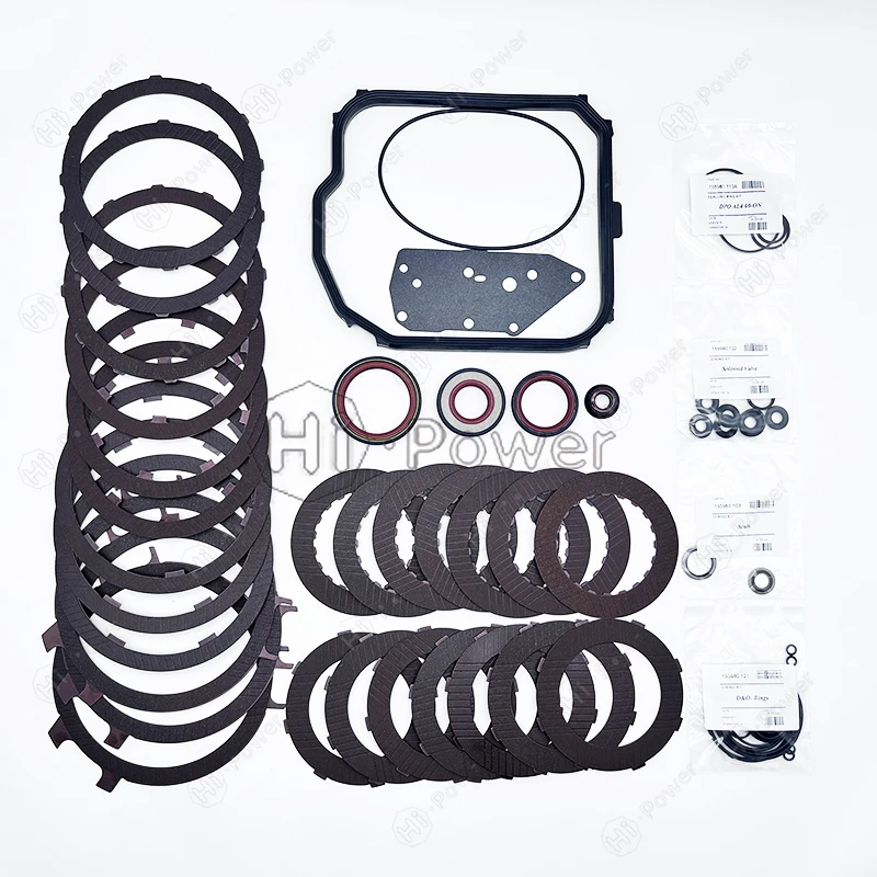 AL4 DPO Transmission Master Rebuild Kit Disc Friction Plates For Citroen Renault Peugeot Gearbox Oil Seal Overhaul Kit