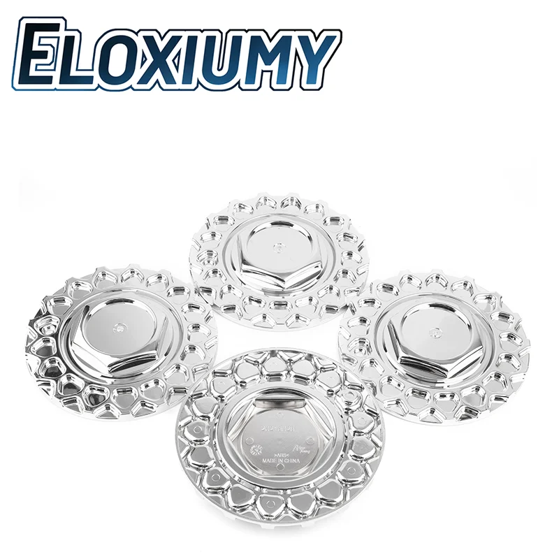Eloxiumy Tapas centrales para ruedas de coche, 1 o 4 unidades, para llanta RS STYLE 5 AVID.1 AV05 # 09.24.028 Cubierta de Tapa de Buje de Llanta Accesorios para Automóvil OD 168mm
