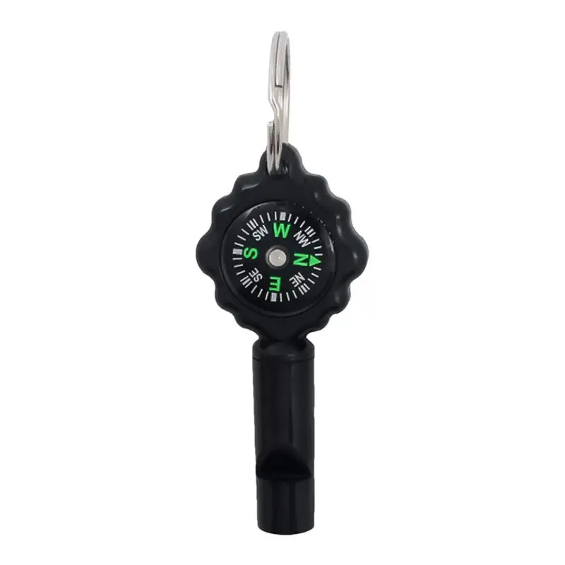 

Hiking Whistle Safety Whistle Outdoor Camping Products Compass Outdoor Equipment 2-in-1 Compass With Clear Loud Sound For