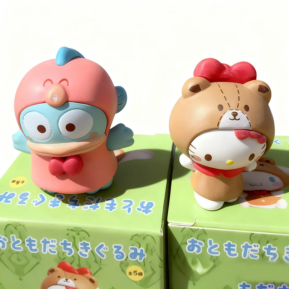 ブラインドボックス かわいいアニメ クロミ シナモロール マイメロディ アクションフィギュア おもちゃ デスクトップデコレーション 誕生日プレゼント