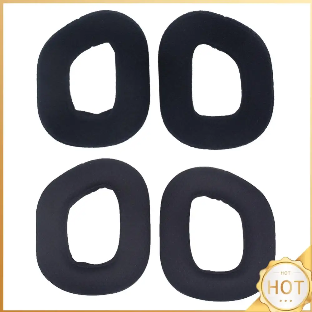 1 คู่เปลี่ยนแผ่นรองหูฟังโฟมแผ่นรองหูฟังแผ่นรองหูฟังแผ่นรองหูฟังสําหรับ Corsair HS80 RGB หูฟังไร้สาย