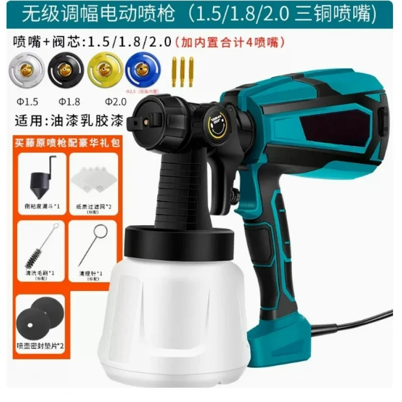 

Spraying Grab Furniture Topcoat High-Intensity Atomizer Latex Paint Car Spray Gun