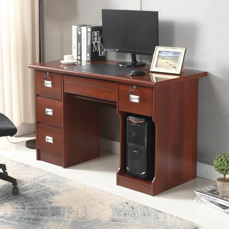Drawer Organizer Computer Table Office Modern Writing Executive Computer Desks Study Storage Escritorio Gaming Office Furniture