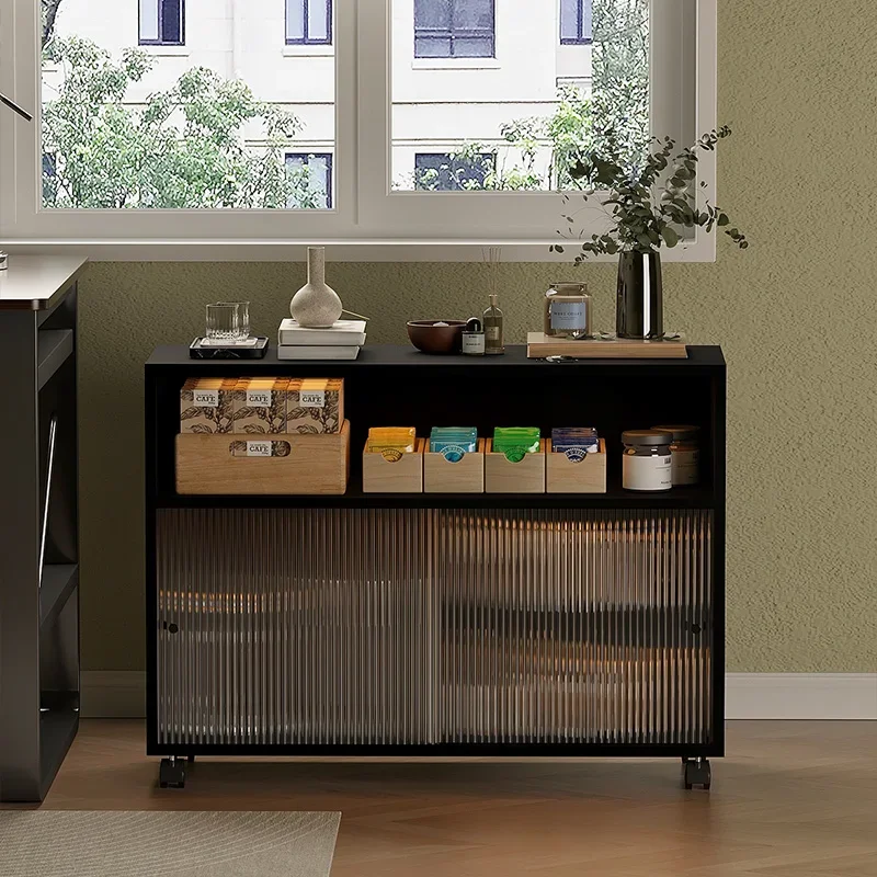 

Movable bookshelf Floor-to-ceiling table with wheels Bedside storage Bedroom storage