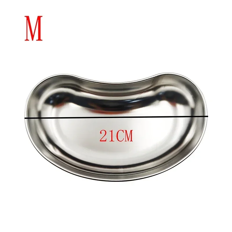 

stainless steel curved plate stainless steel waist plate large small deep curved plate kidney type plate operation type tray