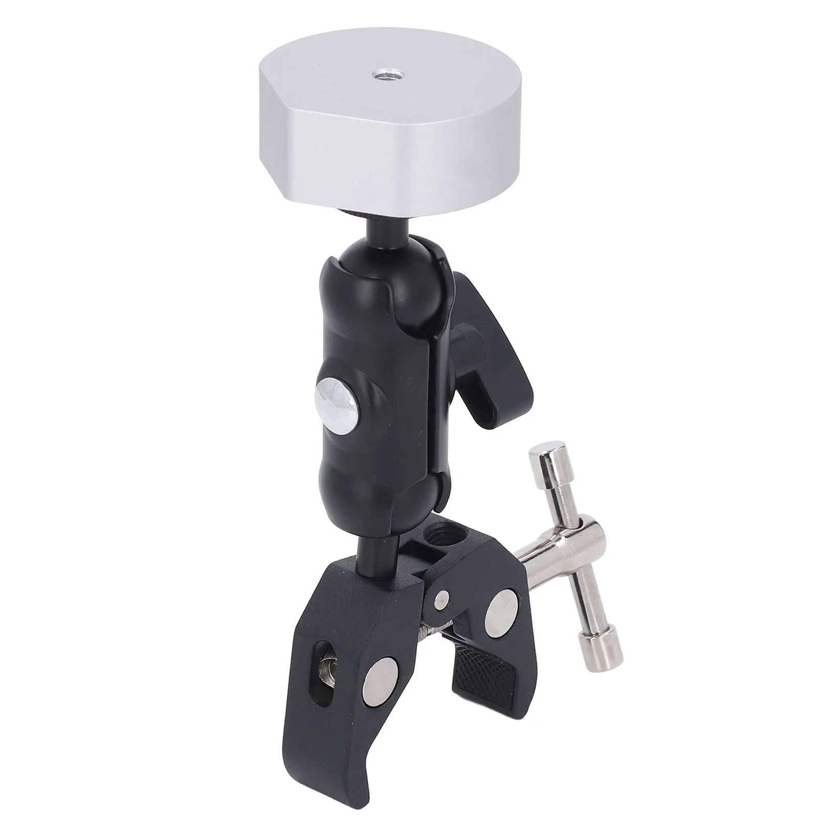 미니 더블 볼 헤드용 RV 사다리 마운트 강력한 클립 다기능 조절식 클램프 마운트 폴 RV 트레일러 요트용