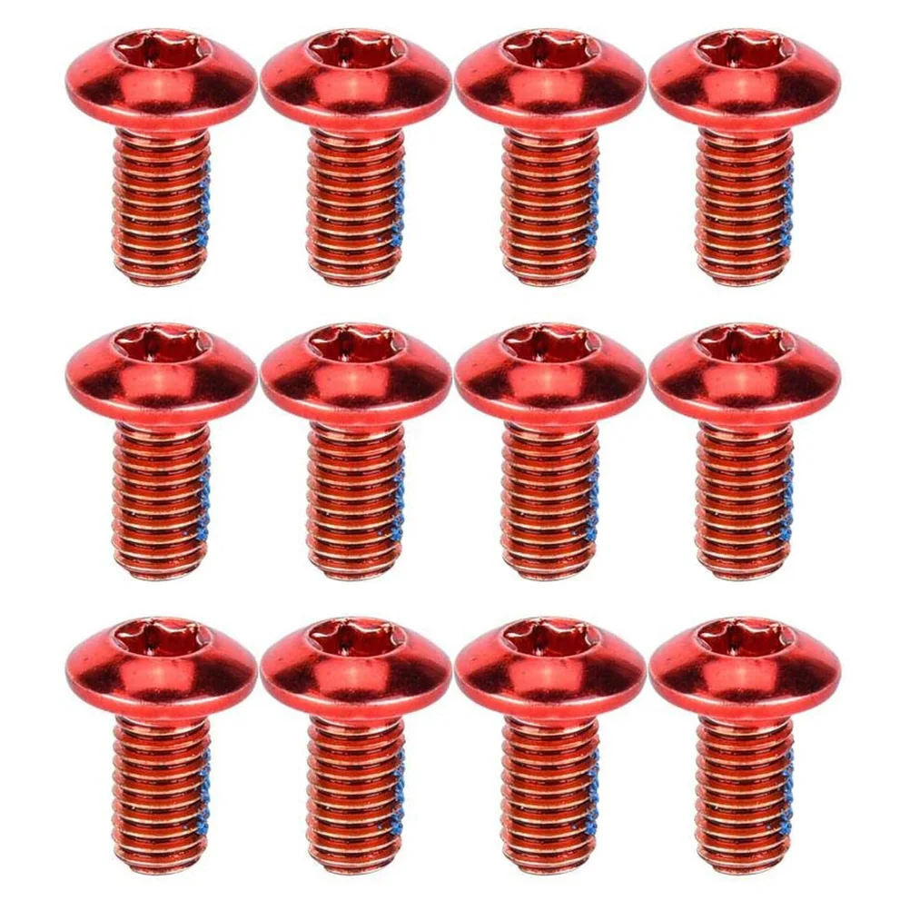 

Rotor Pin Titanium Steel Button Head Socket Cap Bolts Screws Bike Brake Pad Alloy