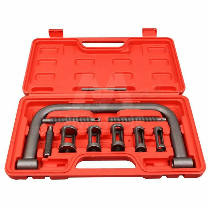 10pc Valve Spring Compressor Tool Kit for Car Motorcycle Petrol Engines Vehicle