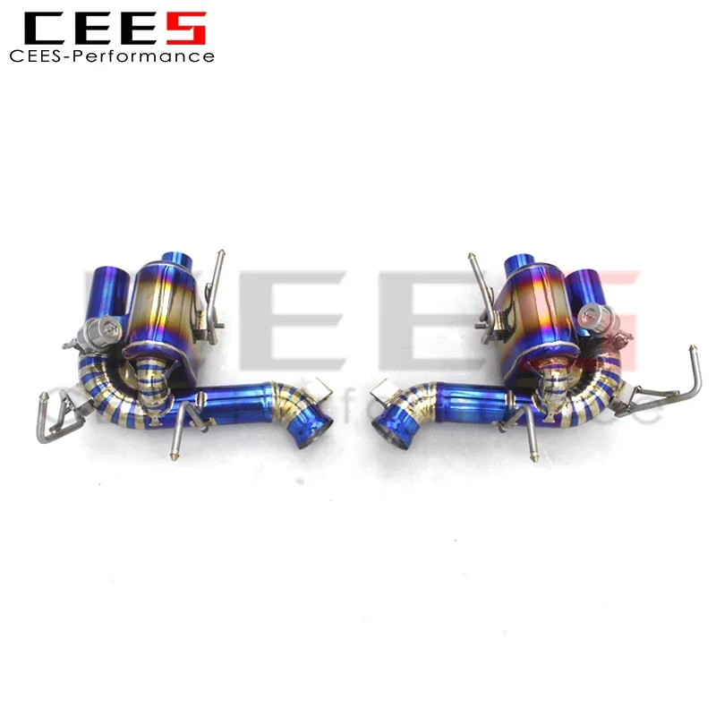 

CEES Alex Exhaust Pipe For Ferrari 812 V12 6.5L 2017-2020 Titanium Exhaust Pipe Muffler Valved Exhaust Catback