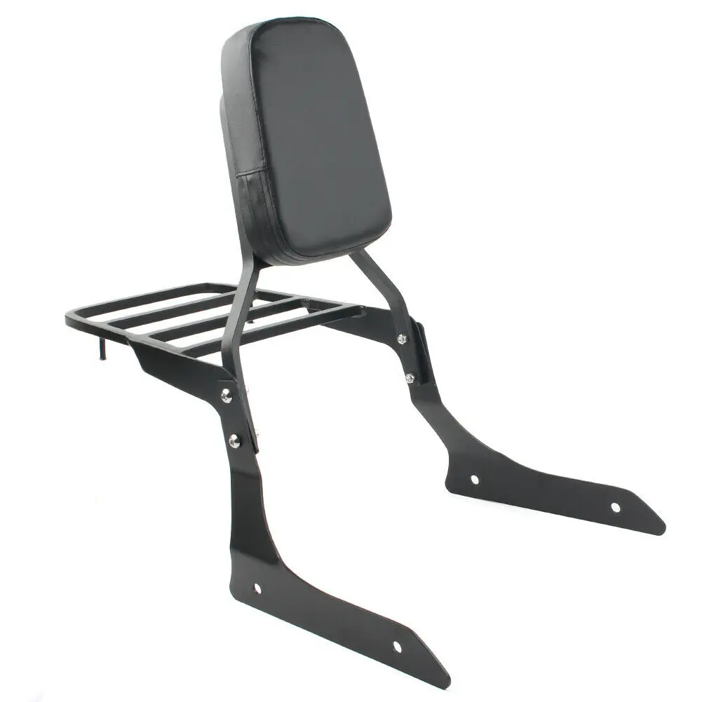 Ex Factory Price Quality Backrest Sissy Bar Luggage Rack Pad for Yamaha Dragstar 1100 Classic 2000 - 2011