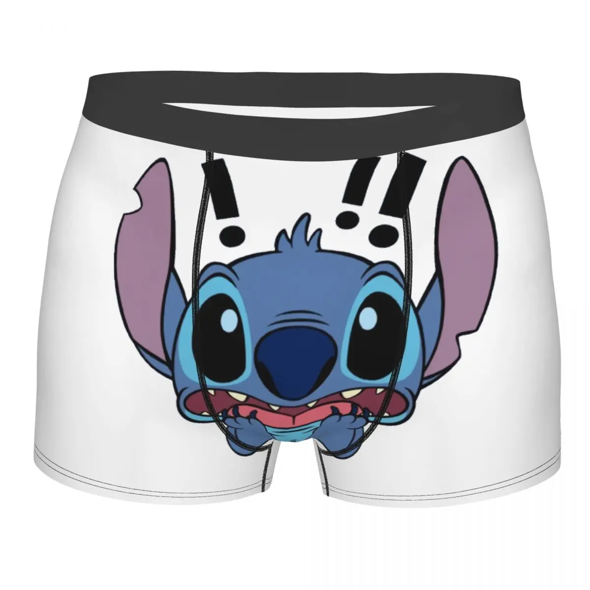 

Мужское крутое нижнее белье Lilo Stitch с героями мультфильмов аниме манга, трусы-боксеры, мужские дышащие шорты, трусы