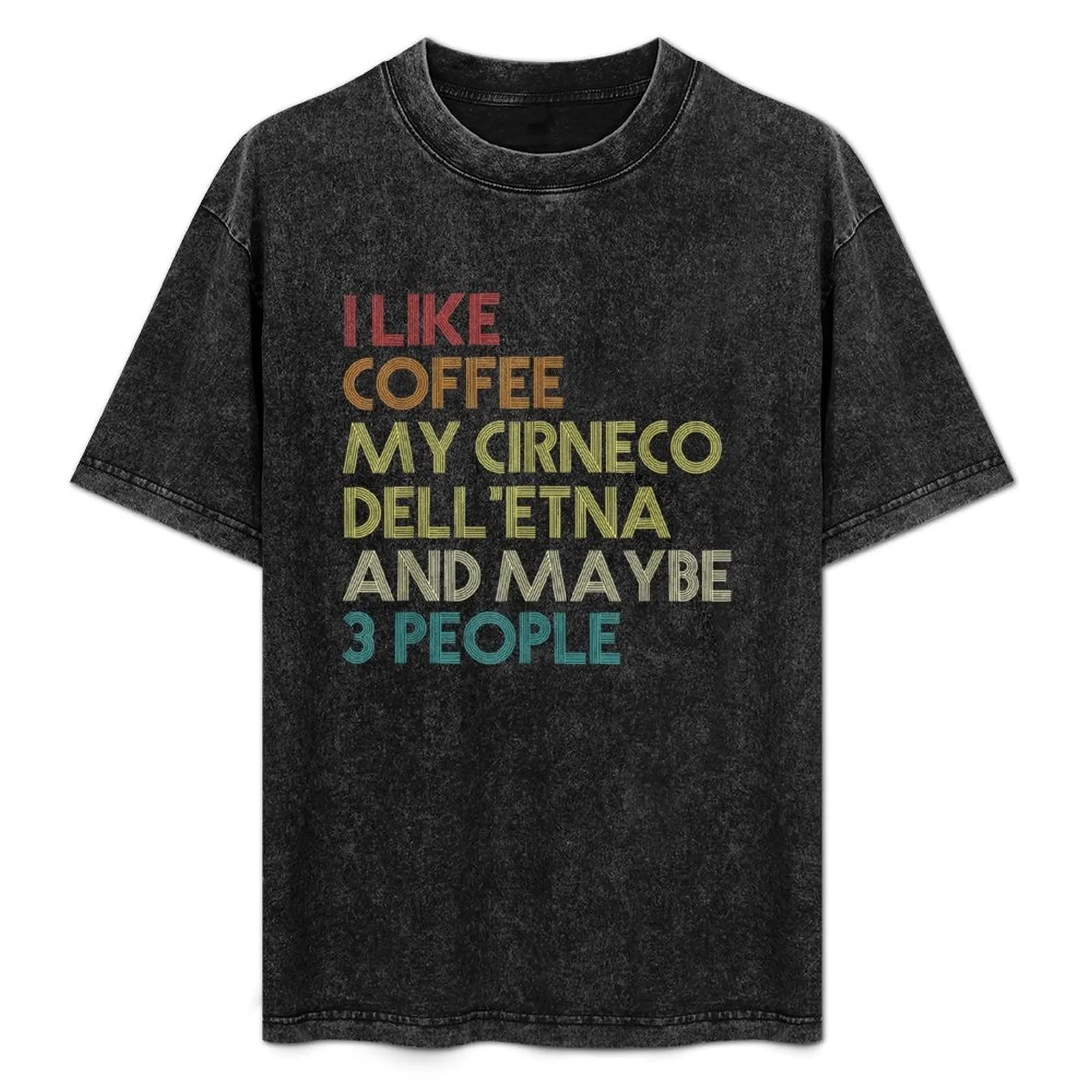 Camiseta divertida de Cirneco dell’Etna, camiseta informal de manga corta de algodón suave