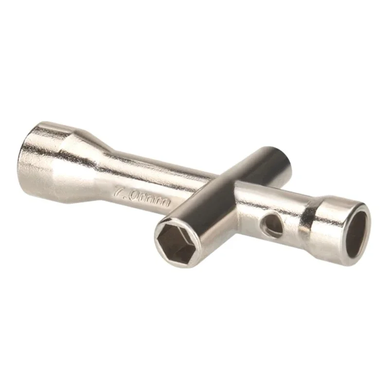 หัวฉีด MINI Spanner M2.5 สกรู NUT หกเหลี่ยม ประแจแขนซ็อกเก็ตการบำรุงรักษาชุดล้อรถเครื่องมือ