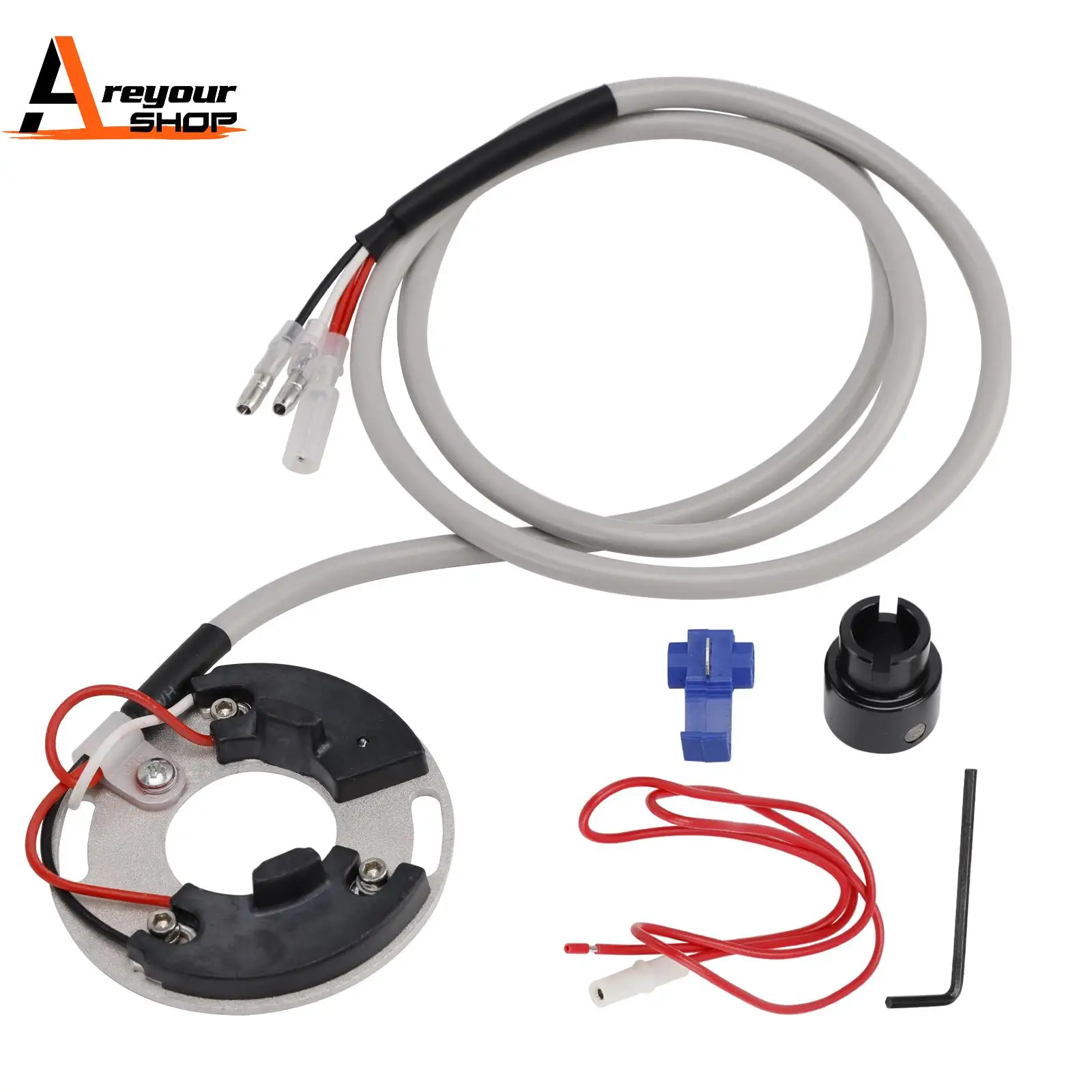 

Пластина точек зажигания в сборе для Moto Guzzi V35 350 V50 500 V65 650 1977-1992 гг.