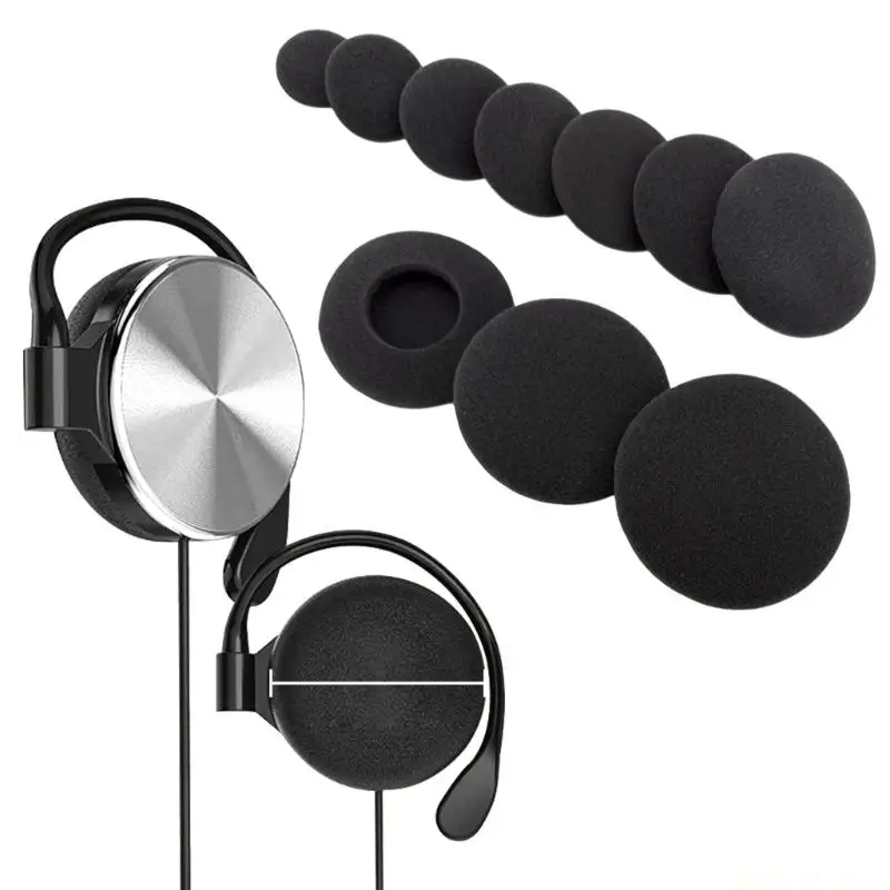 M5TD Memory Foams Ear Pads Headphones Replacement Sponges Cover Ear Cushions Headsets Earmuffs Eartips