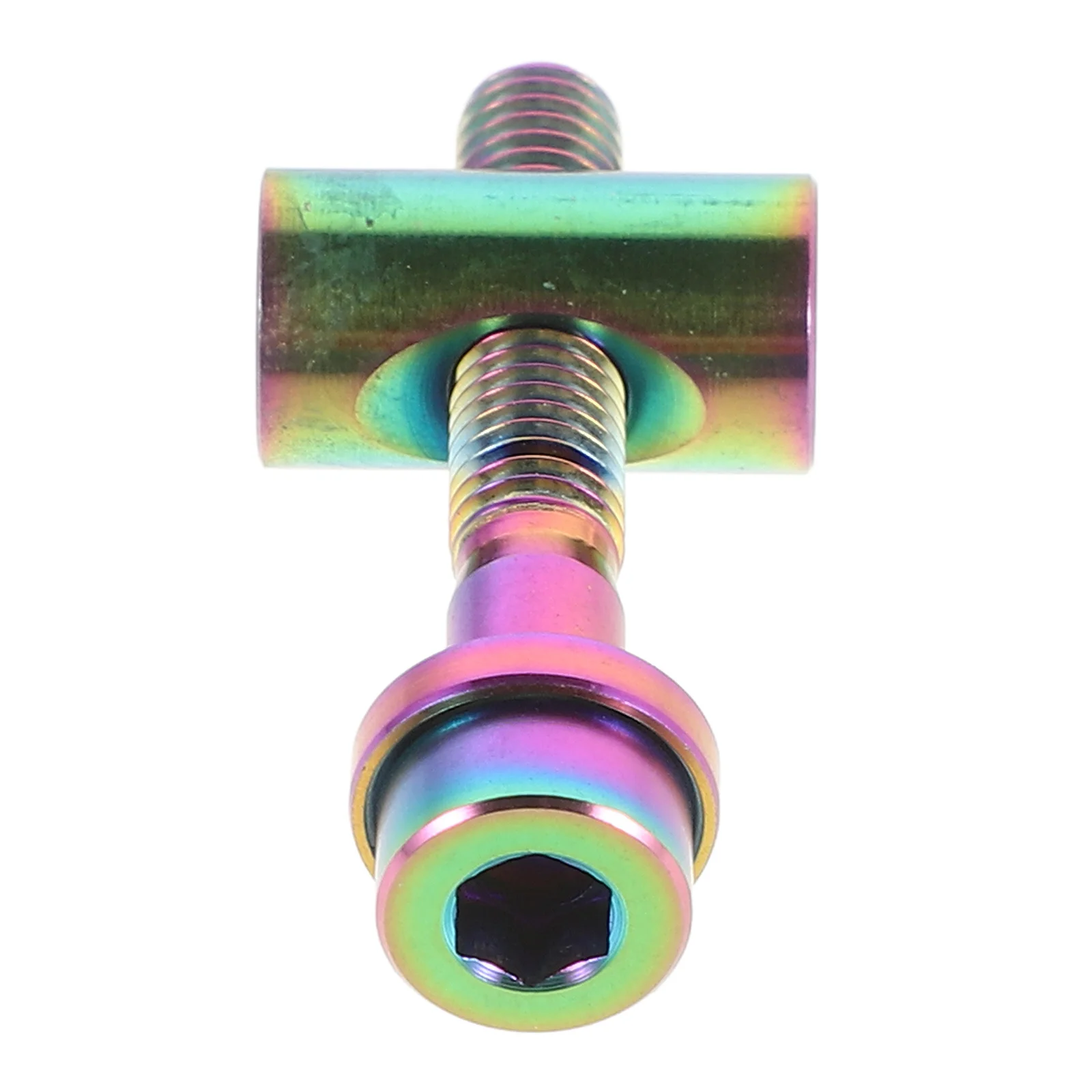 مسامير عمود مقعد الدراجة من التيتانيوم متعددة الاستخدامات، متينة وخفيفة الوزن ودقيقة، تثبيت آمن لجميع الأحوال الجوية