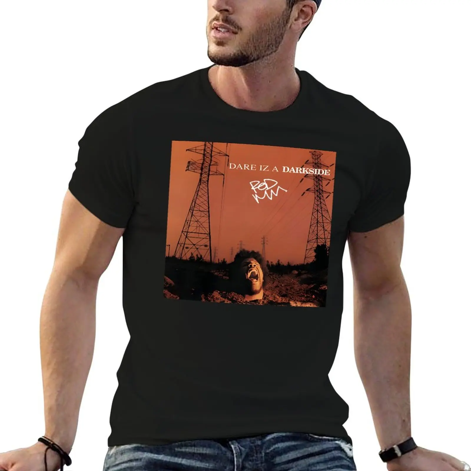 Dare Iz a Darkside T-Shirt g man t shirts for men t shirt man designer t shirts for man cotton funny T-shirt
