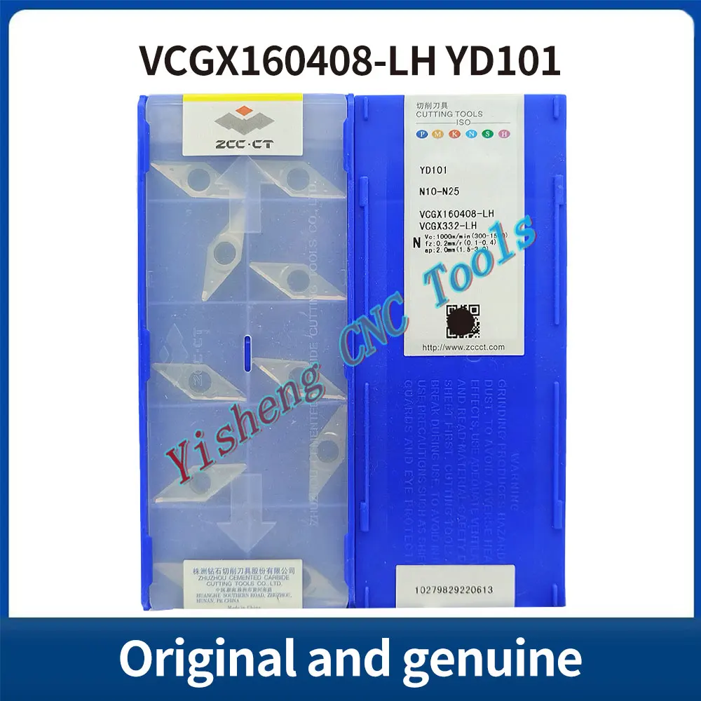 ZCC CT VCGX 160402 -LH VCGX 160404 -LH VCGX 160408 -LH VCGX 160412 -LH VCGX 220530 -LH YD101 YBG102 YBG202 YD201 Оригинальный Чжучжоу