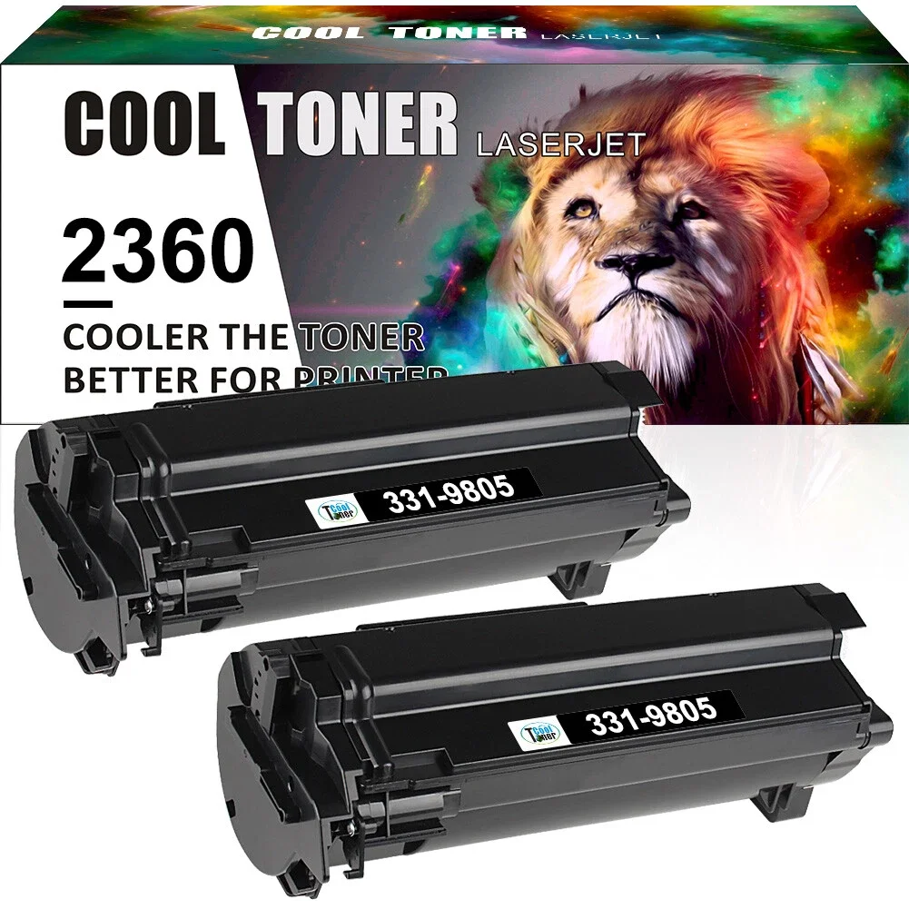 

2pk 2360 Toner Cartridge for B2360D B2360DN B3460DN B3465dn B3465dnf M11XH