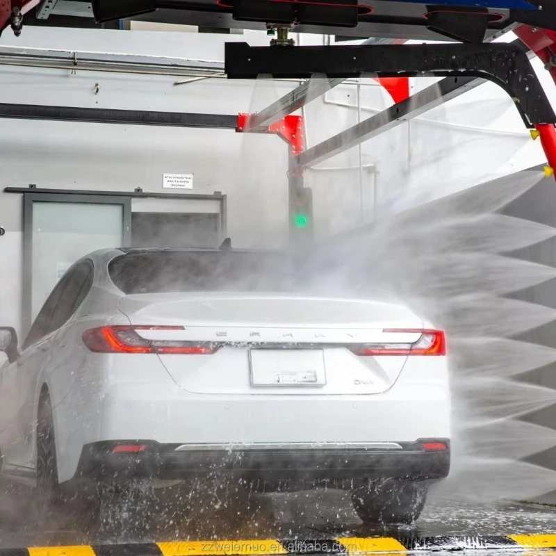 360° All-Round Touchless Smart Automatic Deep Clean Glossy Result 3-7 Mins Wash for Shopping Mall Car Washing Machine