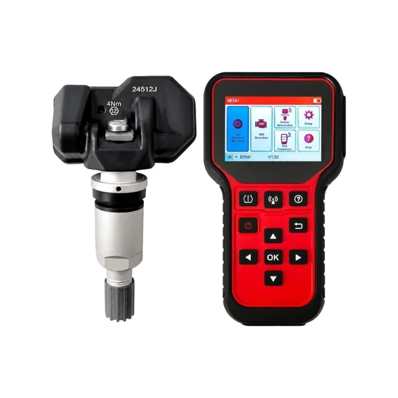 Electronic Tire Pressure Service Tool for Vehicle Warning Diagnosis and Monitoring Maintenance Service Tasks Daily Use D7YA