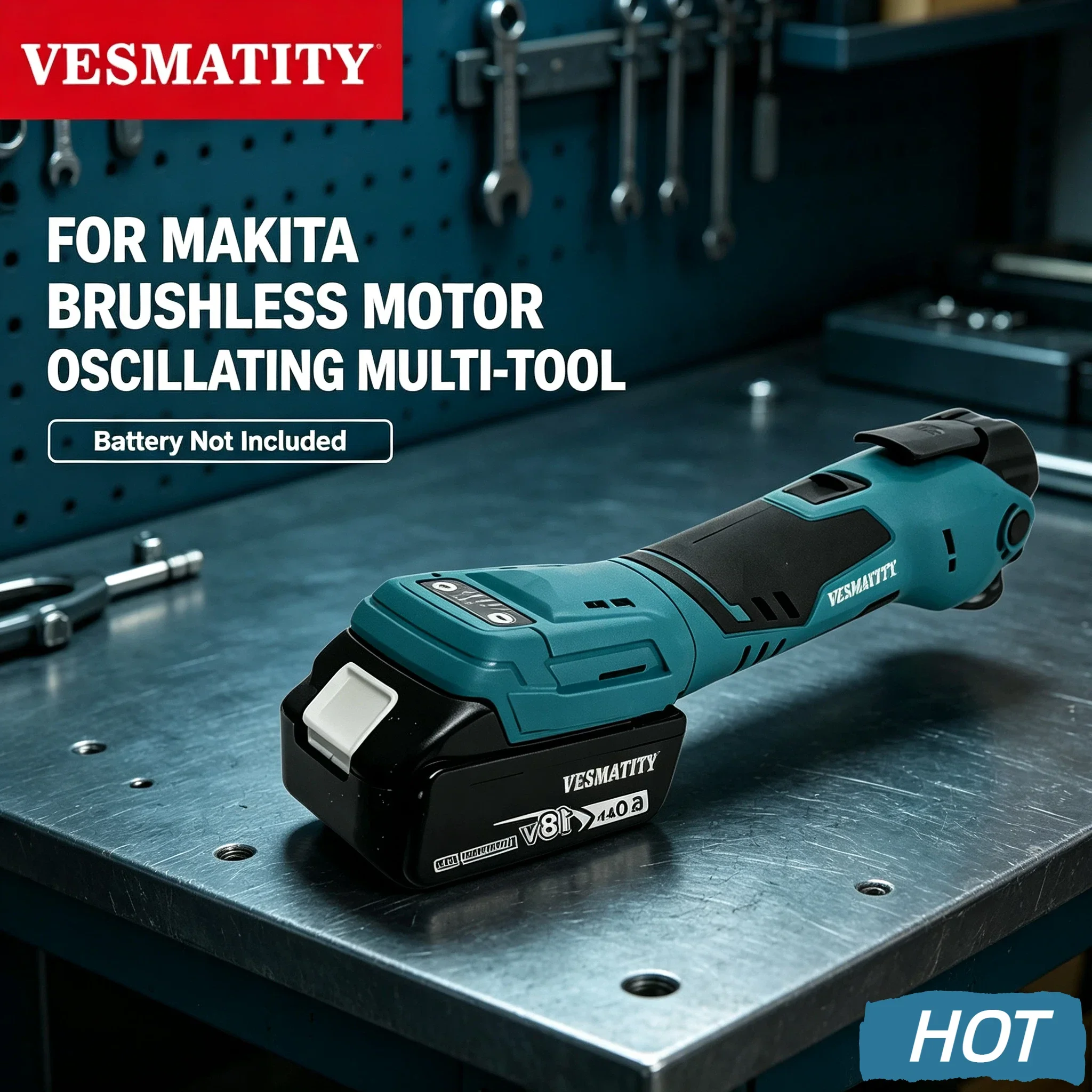 Vesmatity Saw Trimmer Cutter Shovel Cordless Brushless Multitool Woodworking 18V Battery Max Pro Plus HD Unit Set