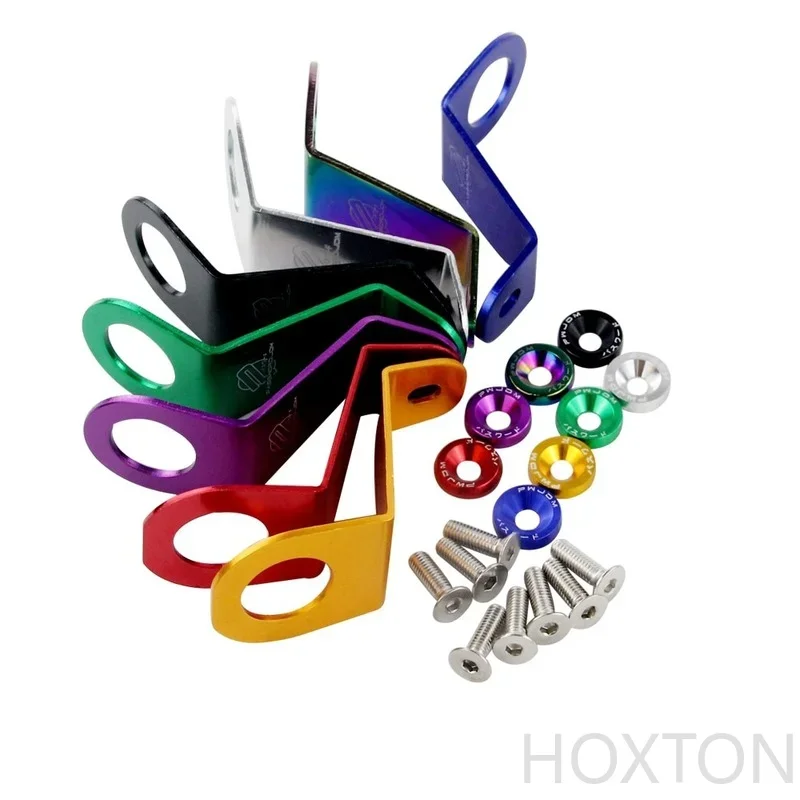 JDM Kit de soporte de montaje de radiador de aluminio para HONDA CIVIC EG 92-95