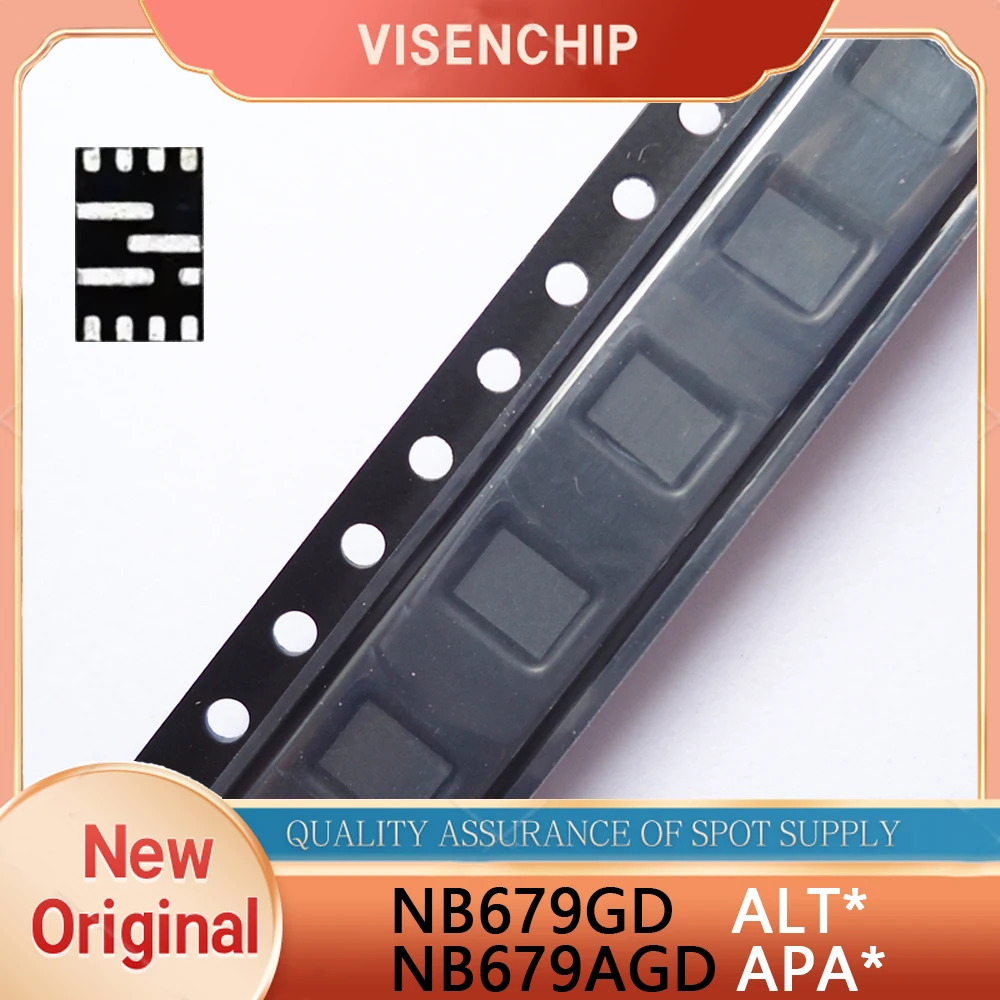 5pieces New NB679 NB679GD ALTF ALTE ALT... NB679A NB679AGD APAF APAQ APA... QFN-12