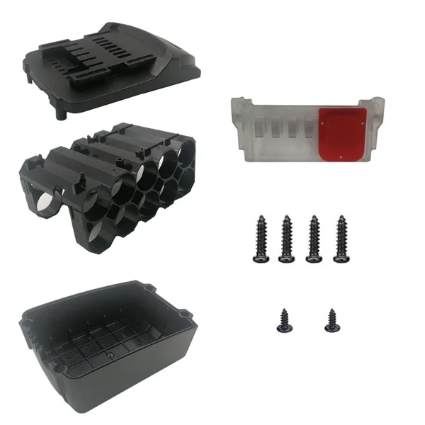 

A95I-Li-Ion Battery Case (No Battery Cell ) Battery Storage Box for Metabo 18V 6.0Ah 3Ah Lithium Battery Shell