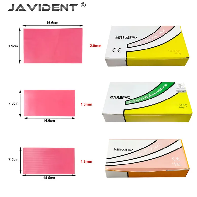 1Box Dental Model Casting Wax Strips for Use with Temporary Base and Extra-Hard Wax Rims | Dental Materials and Instruments