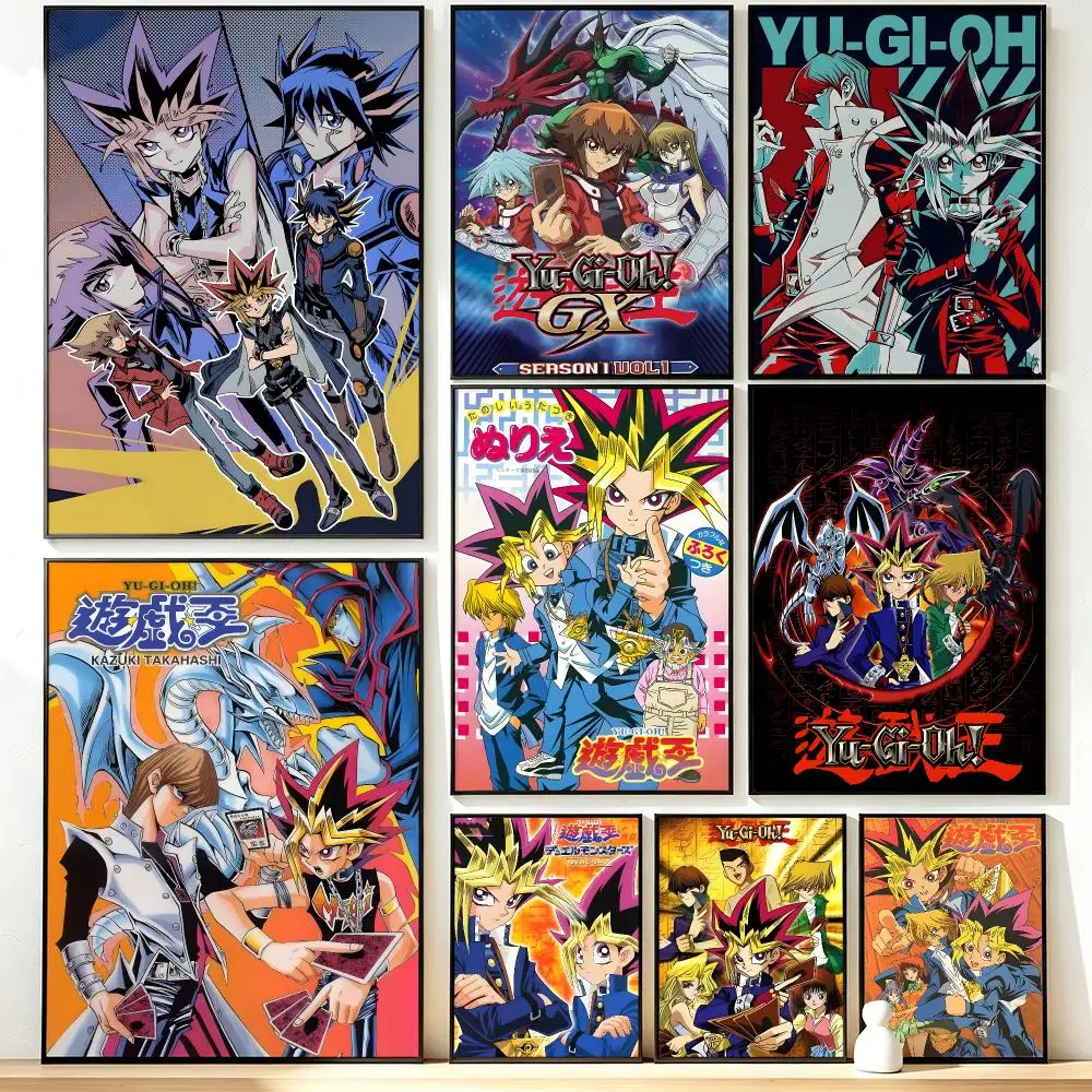 Modern Aesthetic Wall Art Poster game Yu-Gi-Oh! Master Duel Poster for Office Home Decor Interior Large Wall Picture Print