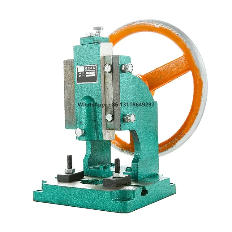 

1.5T Small Manual Bench Power Press Punching Machine Beer Die Automatic Riveting Machine for Cutting Bending Stamping Pucning