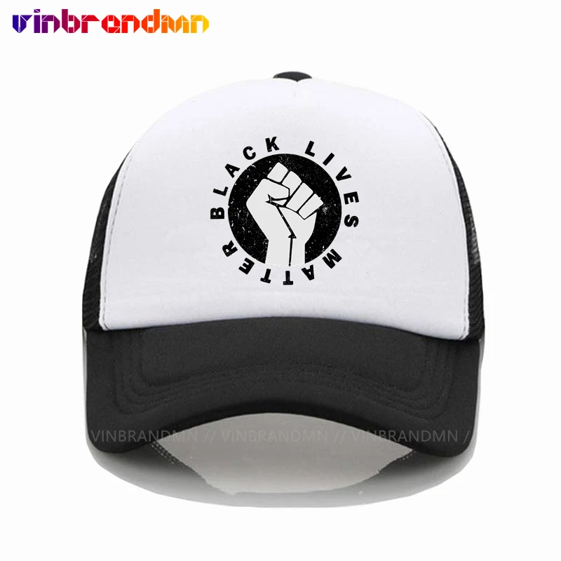 Black Lives Matter Baseball Caps Unisex Summer Mesh Caps Activist Movement  Cap Snapback Adjustable Casual Trucker Caps