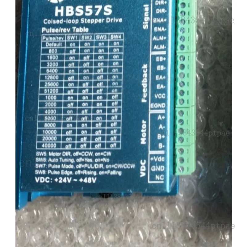 Hbs57s Two-phase Hybrid Closed-loop Stepper Motor Driver (actual Product Photos)